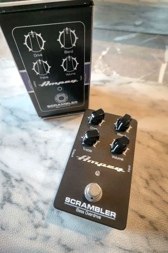 Ampeg scrambler bass overdrive - ampeg,