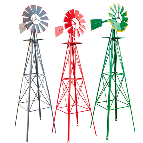 8ft yard windmill garden - windmill,