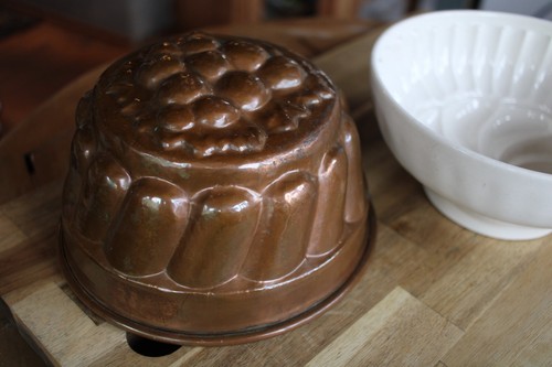 Vintage copper 18cm jelly - copper,