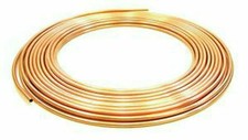  2 METRE COILS OF 4MM/5MM/6MM/8MM/10MM COPPER PIPE/TUBE/PLUMBING/WATER/GAS/DIY