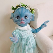 15in Fairy Elf Baby Tinky Already Painted Finished Reborn Doll Full Body Vinyl