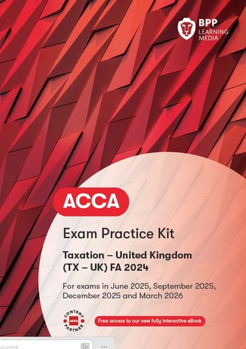 Acca taxation fa2024 - fa2024:, exam