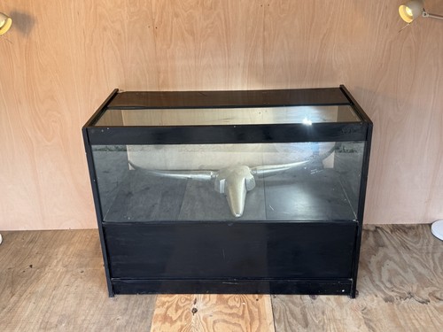 Glass fronted black - glass,