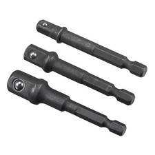 3Pack 1/4 Hex 1/4 1/2 3/8 inch