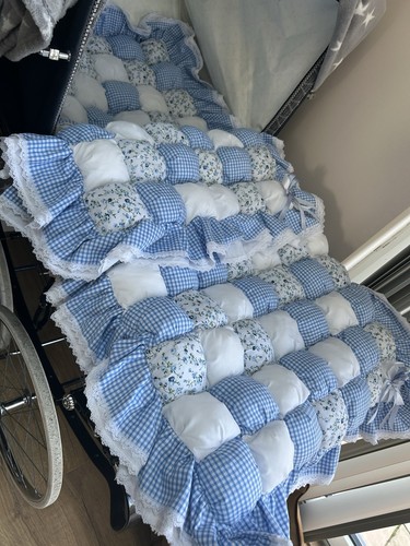 Handmade coachbuilt pram quilt - coachbuilt,