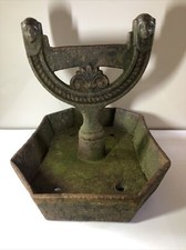 Victorian Boot Scraper  Cherub