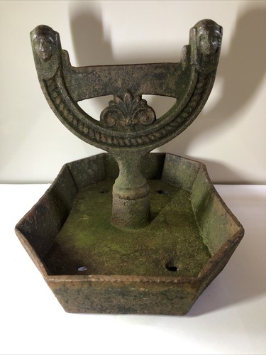 Victorian boot scraper cherub - boot,