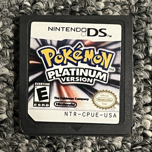 Pokémon platinum version - platinum,
