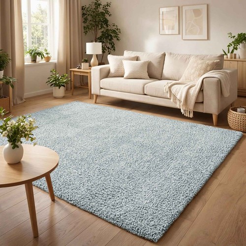 Luxury shaggy area rug thick - luxury,