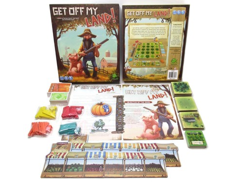 Get off land board game - get, land!