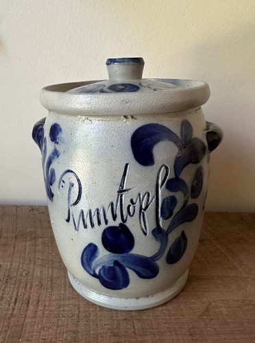 Antique rumtopf handarbeit - antique,