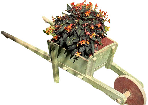 Vintage french garden planter - french,
