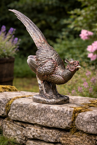 Pheasant garden ornament - pheasant,