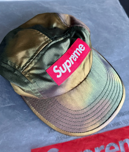Supreme washed satin camo - washed, camp