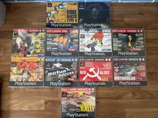 11x Official Playstation 1 Magazine Demo Disc Bundle PS1 Retro Vintage PAL (B19)