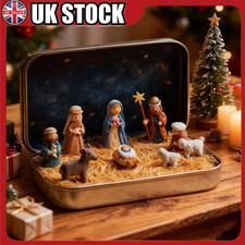 Mini Christmas Nativity Set in
