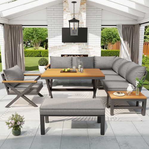 Garden dining set corner sofa - garden,