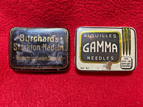Two gramophone needle - gramophone,