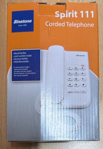 Binatone spirit 111 corded - binatone,