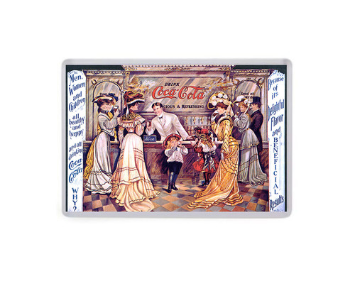 Coca cola large fridge magnet - cola,