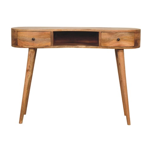 Scandi oak toned wave writing - scandi,