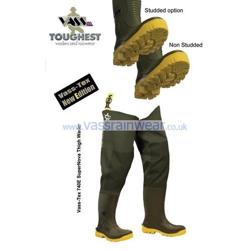 Vass tex 740e thigh - thigh, waders