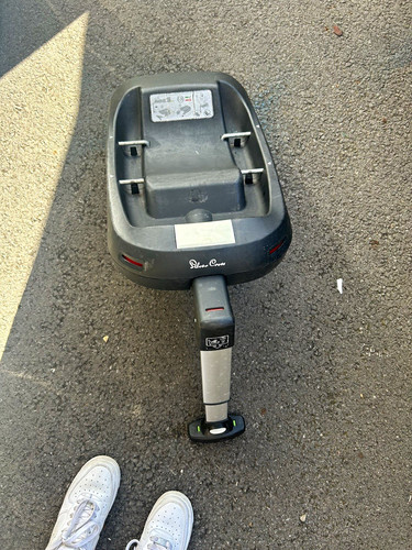 Silver cross isofix car - silver,
