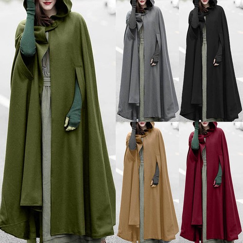 Women hooded long - women, cloak