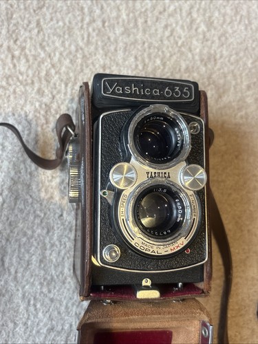 Yashica 635 vintage - vintage, camera