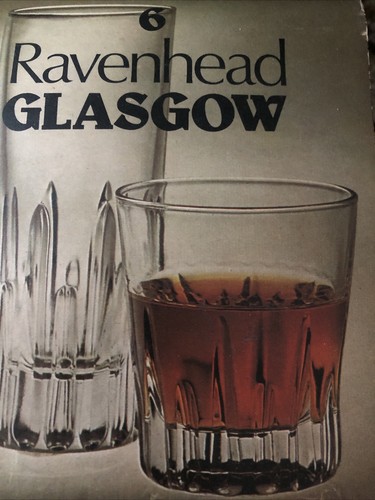 Ravenhead tumblers etched - tumblers, 6