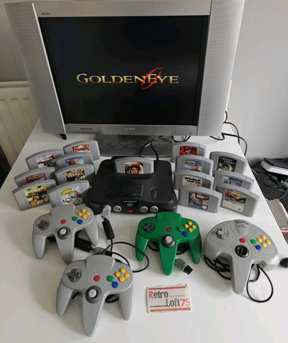Nintendo n64 games console - n64,