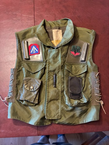 British 1970s 80s flak vest - british/us,