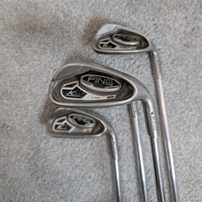 Ping K15 Irons / 7-PW / Blue Dot / Regular Flex Ping NEW GRIPS Good Condition 