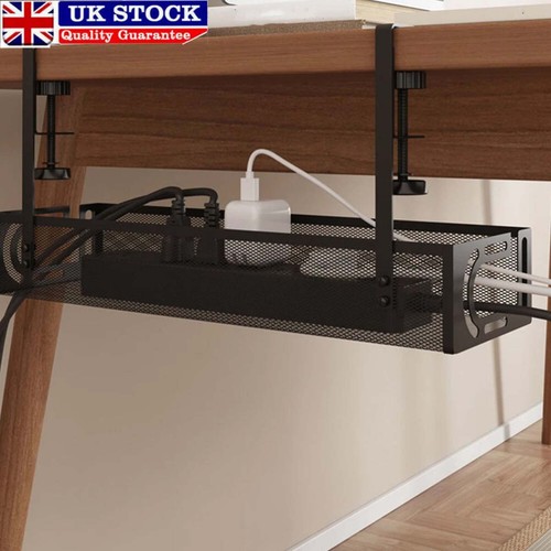 Under desk cable - desk, tray