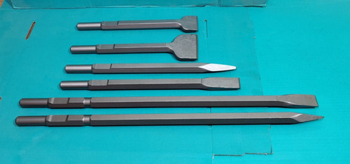 6pc breaker steel chisels - 6pc,
