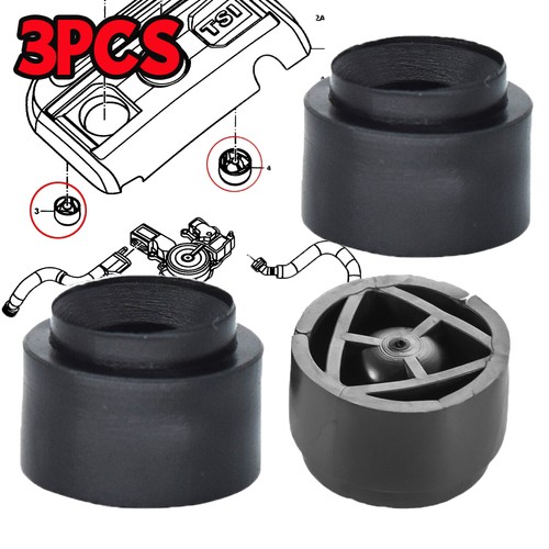 3pcs engine cover trim rubber - trim,