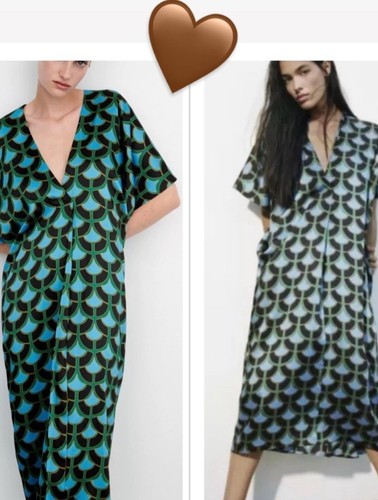 Zara green blue - green,