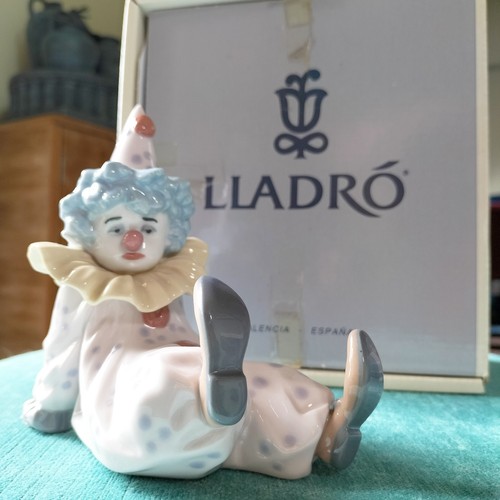 Lladro clown tired - lladro,