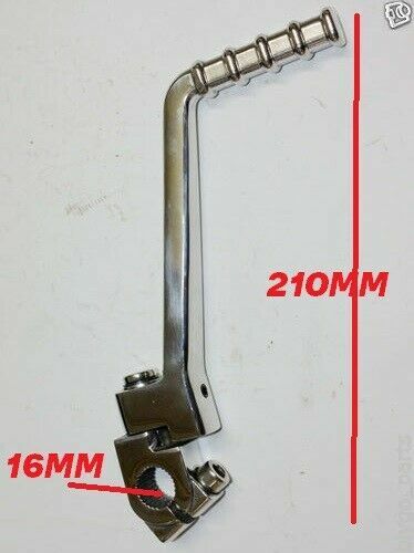 16mm pit dirt bike chrome - ,