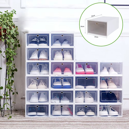 Pack foldable clear shoe - pack,