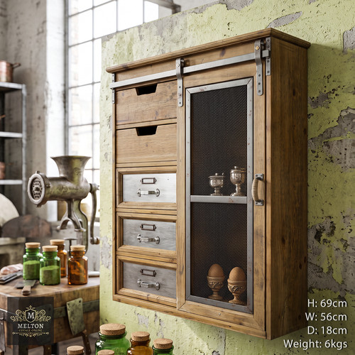 Large industrial wall cabinet - large,