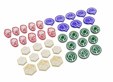 Arkham Horror LCG Compatible Investigator token set