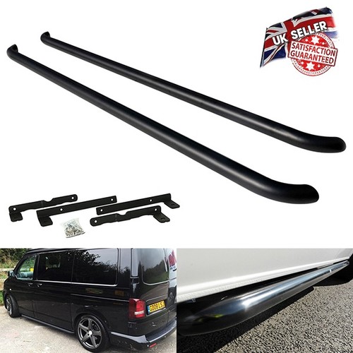 Black side step rail - side,