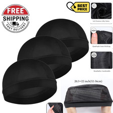 3 Pcs Silky Bonnet for Men