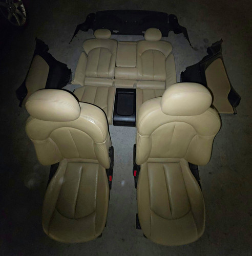 Beige leather interior - leather,