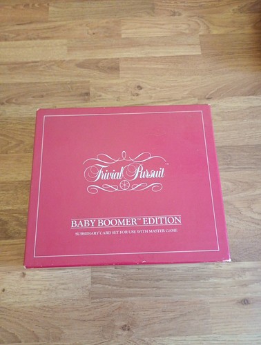 Trivial pursuit baby boomer - trivial,