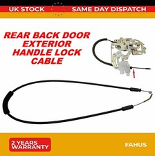 REAR BACK DOOR EXTERIOR HANDLE LOCK CABLE FOR RENAULT MASTER NISSAN NV400 MOVANO