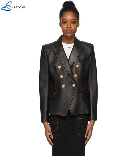 Women blazers real leather - blazers,