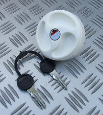 WATER INLET FILLER CAP WHITE LOCKING MOTORHOME CARAVAN CAMPER BOAT SELFBUILD RV