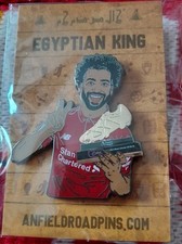 Anfield Road Pins Lfc Champions Salah Egyptian King Golden Boot Home Kit 2018/19